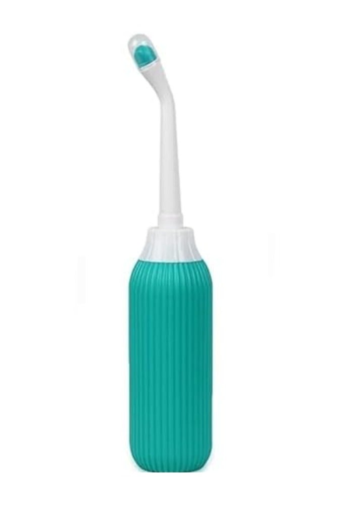 Duravel Multi Purpose ,500ml Portable Shattaf Bidet with Handheld Sprayer and Retractable Nozzle, Outdoor, Camping (GREEN, - Image 1