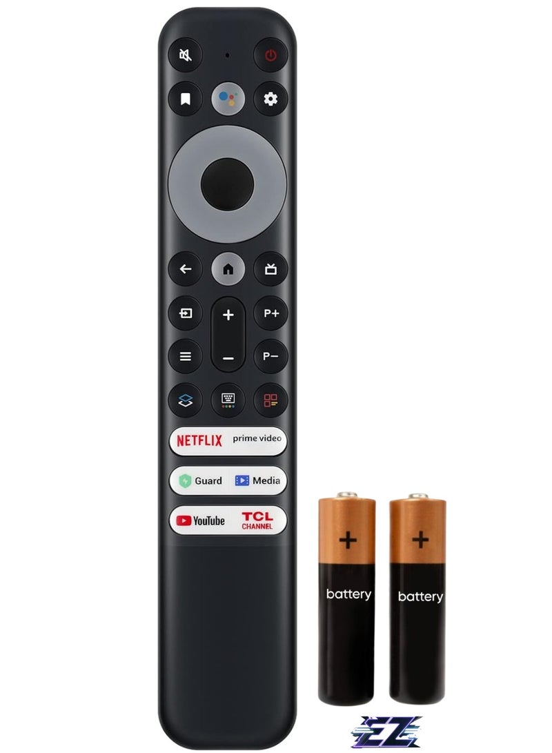 ELTRAZONE Replacement Remote Control RC902V FMR1 Suitable for TCL TV 50P725G 65X925 75C728 75H720 55C728 X925PRO with battery - Image 1