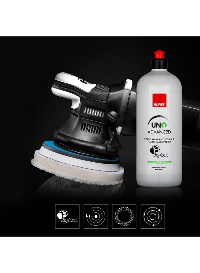 RUPES UNO Advanced Stand Alone Protection & Maintenance Polish 1 Liter BigFoot Professional Car Paint Polish Compound with Long Lasting Gloss Protection - Image 4