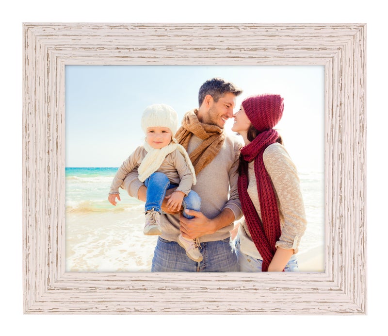 Kiera Grace Maya Weathered Beachwood Picture Frame, 8 x 10 inches, White - Image 5