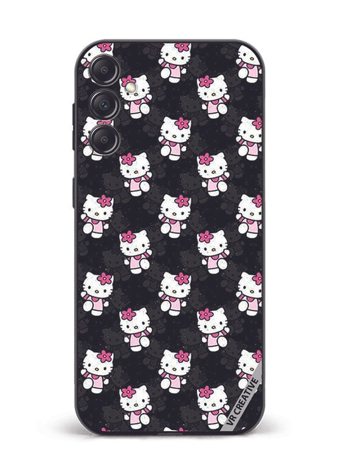 VR CREATIVE - Protective Case Cover For Samsung Galaxy A34 Hello Kitty Design Multicolour - Image 1