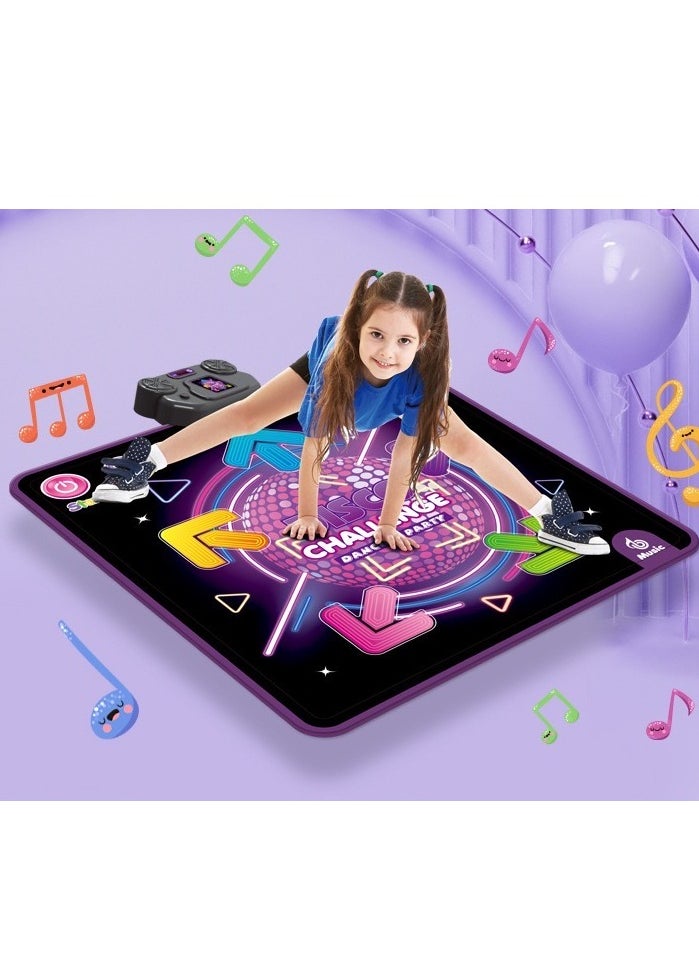 Generic Children's Music Dance Mat, Music Mat Trainer, Jumping Height Growth Fitness Mat, Game Mat Toy, Electronic Music Mat, Children's Fitness, Children's Gift  - Image 3