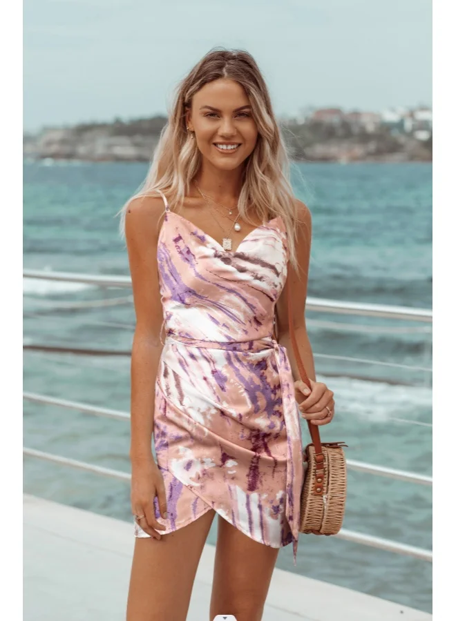 SIMPLEE Women's Summer Elegant DressLight & Comfortable Lightweight Cotton Blend Perfect for Outings