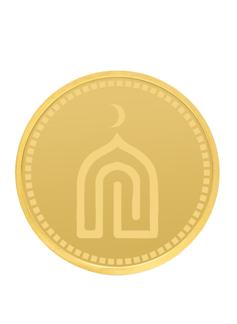 Rafmoh Bullion 2 Gram 24k Gold Coin with Minaret Design - 2 Grams Gold Coin 24KT 999.9 Purity - pzsku/Z9D48BFCDCD45D42620DEZ/45/_/1721291002/ead3912a-0473-4e8b-810b-860fff6f3860