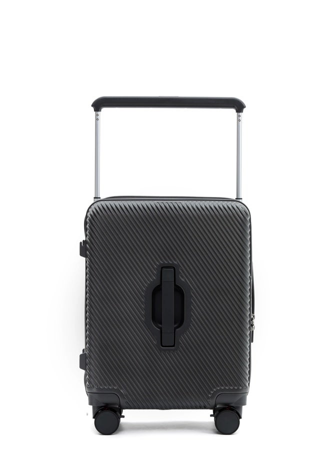 LIGHTGO 7655 ABS mix PC Suitcase check in luggage 20 inch with TSA travel case Black color - Image 5