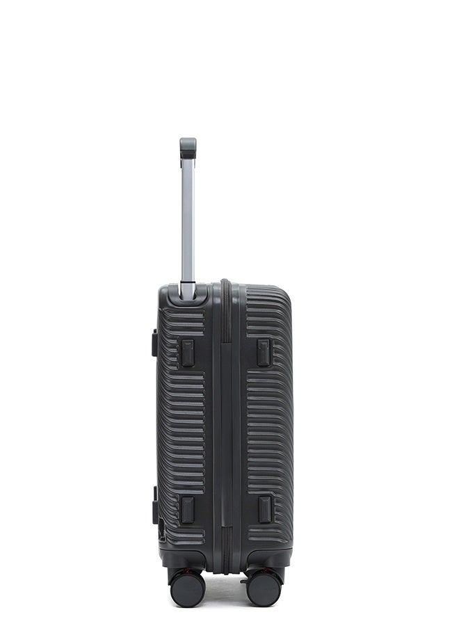LIGHTGO 7655 ABS mix PC Suitcase check in luggage 20 inch with TSA travel case Black color - Image 3