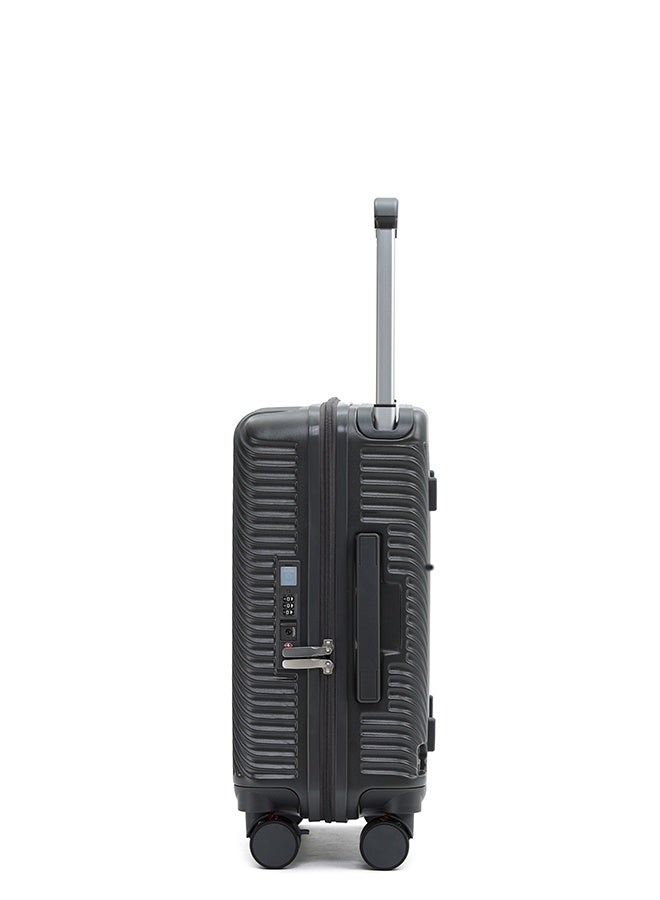 LIGHTGO 7655 ABS mix PC Suitcase check in luggage 20 inch with TSA travel case Black color - Image 4