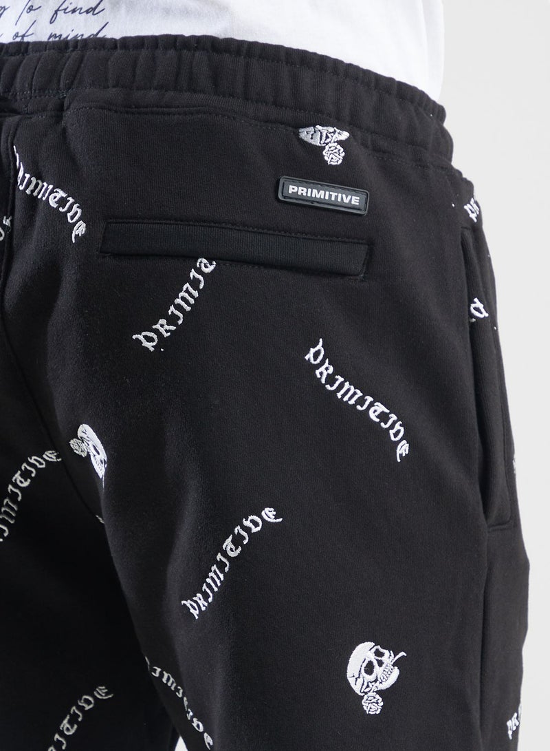 Primitive Rogue Fleece Shorts - Image 5