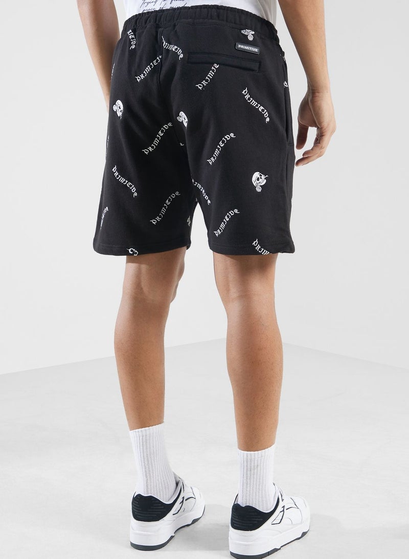 Primitive Rogue Fleece Shorts - Image 3