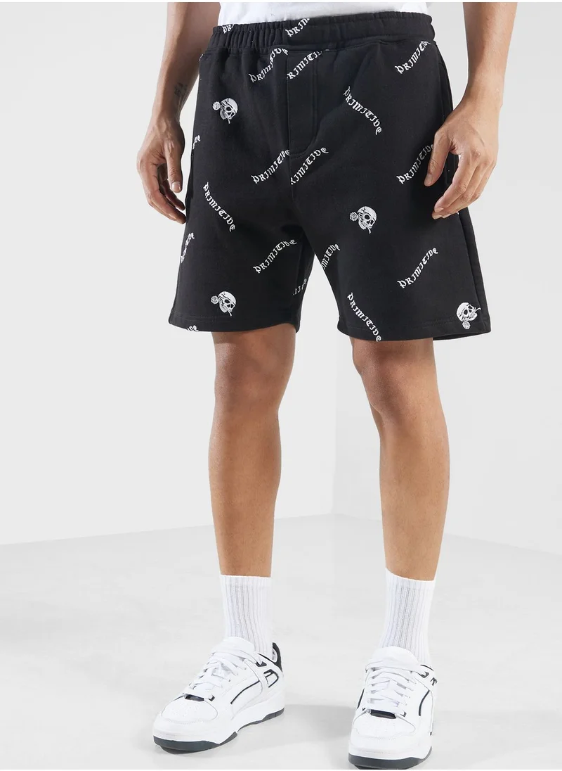 Primitive Rogue Fleece Shorts