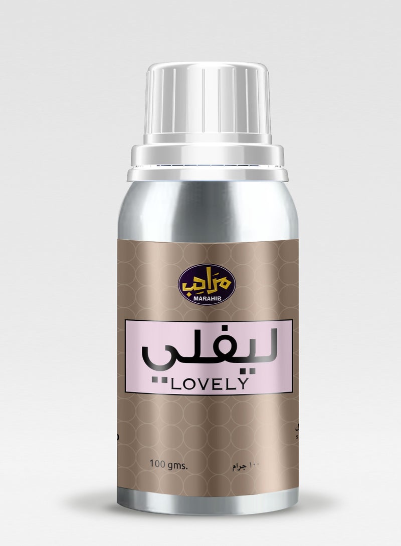MARAHIB Lovely Oil Perfume 100 gms
