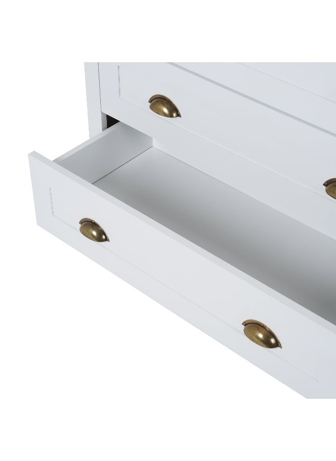Pan Home Almada Chest Of 4 Drawer - White  - Image 5