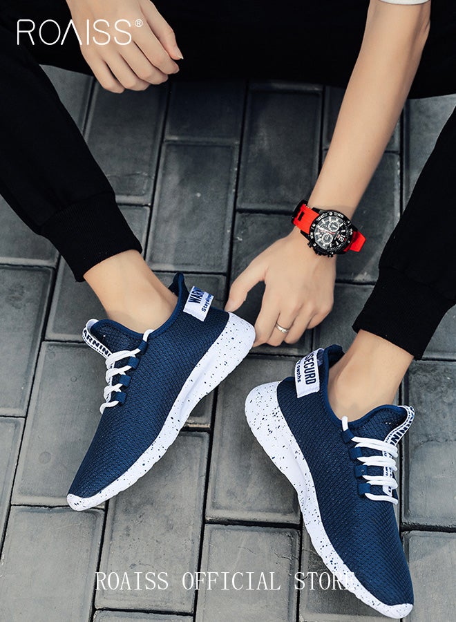 roaiss Men's Comfortable Running Walking Sport Shoes High Quality Jogging Sneakers Breathable Non-slip Fitness Training Footwear - Image 2