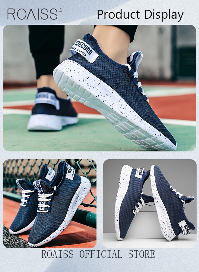 roaiss Men's Comfortable Running Walking Sport Shoes High Quality Jogging Sneakers Breathable Non-slip Fitness Training Footwear - Image 5