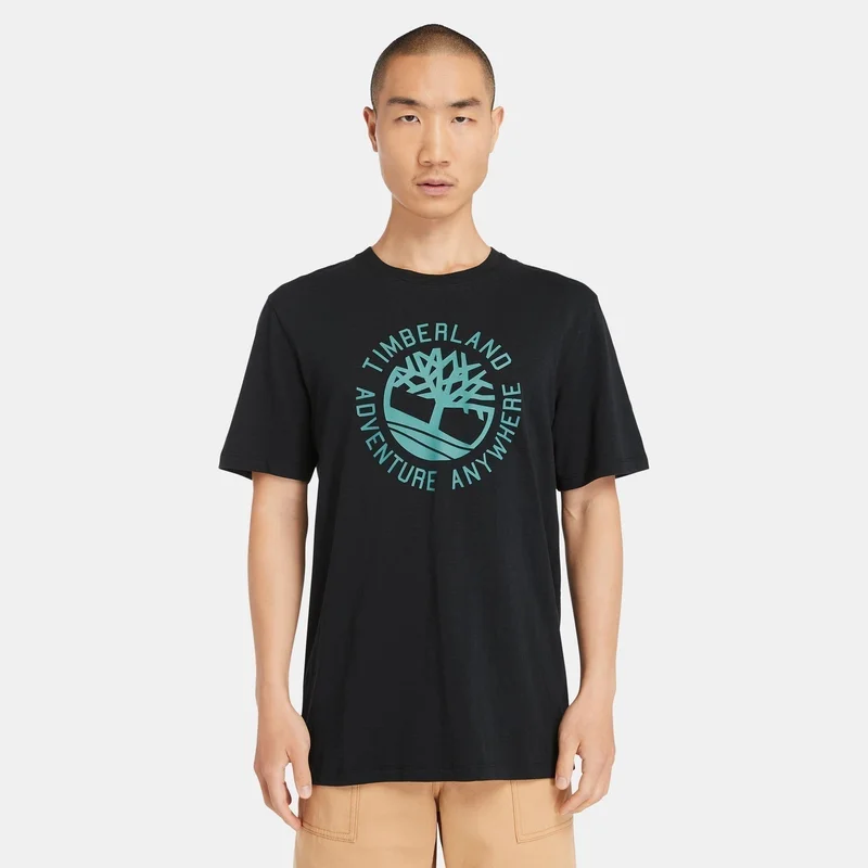 Timberland Men's TFO Mountain Logo T-Shirt