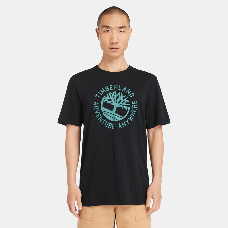 Timberland Men's TFO Mountain Logo T-Shirt - Image 1
