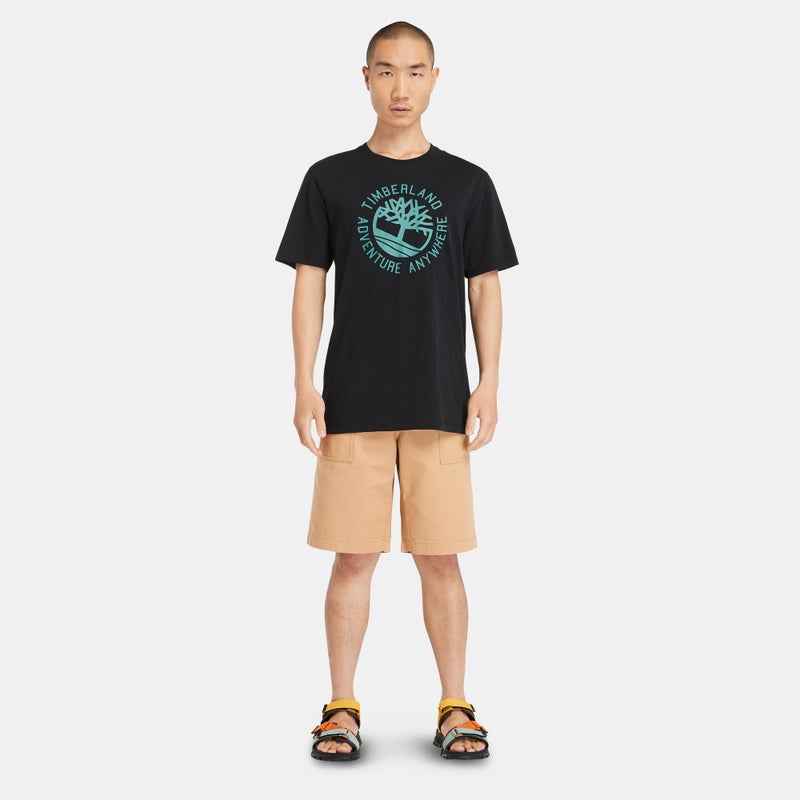 Timberland Men's TFO Mountain Logo T-Shirt - Image 3
