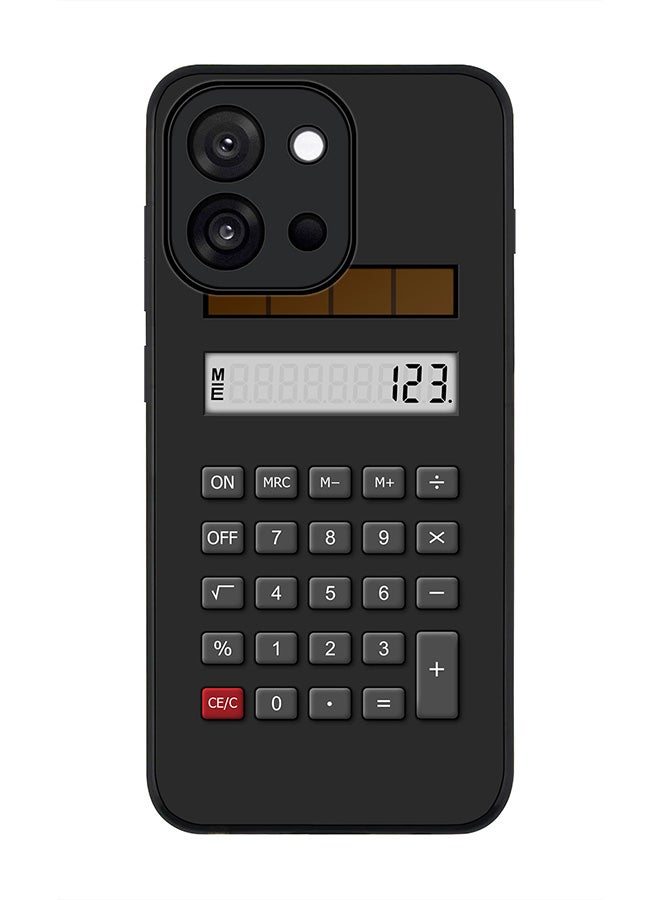 Stylizedd For OnePlus 13s / 13T Case,Slim fit Camera Protection, Shockproof Thin Phone cover  - Calc (Black)