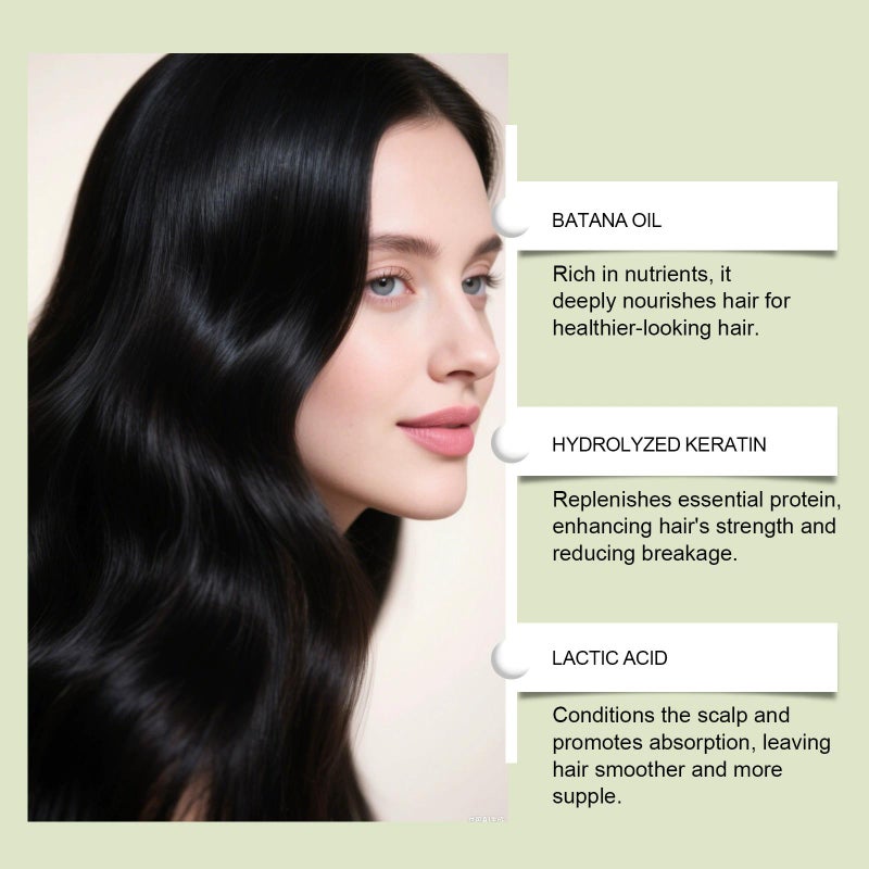 Nourishing, moisturizing, and smoothing hair dryness, frizz, and leaving a fragrant and refreshing hair mask   white - Image 2