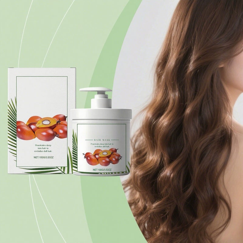 Nourishing, moisturizing, and smoothing hair dryness, frizz, and leaving a fragrant and refreshing hair mask   white - Image 5