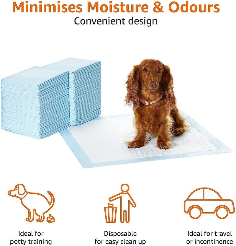 AKSH Disposable Pet Training Pads 60x40 cms Small Puppy Pee and Potty Pads with Quick Drying Surface & Absorbent Core, Suitable for Small/Medium/ Breed Pets, Dogs, Cats - Pack of 1, 20 pcs - Image 4