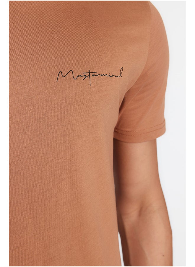 trendyol - Man T-Shirt Camel - Image 1