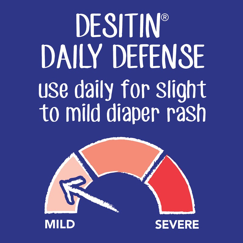 Desitin Daily Defense Baby Diaper Rash Cream with 13% Zinc Oxide, Barrier Cream to Treat, Relieve & Prevent Diaper Rash, Hypoallergenic, Dye-, Phthalate- & Paraben-Free, 16 oz - Image 3