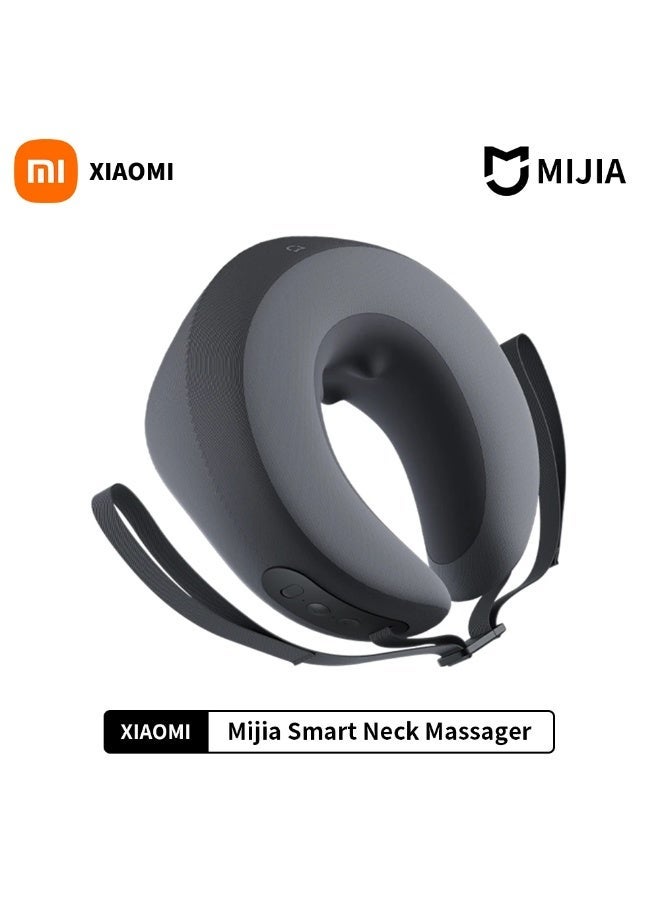 Xiaomi Original Xiaomi Mijia Smart Neck Pillow Massager, U Shape Neck Shoulder Massager with Heat, Deep Kneading Muscle Relax, Cervical Neck Support Massager for Pain Relief, Home Office Travel Use, Chinese Version - Image 2