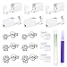 DJCIW 14PCS Ear Piercing KitEar Piercing Gun kit Set for Safe and Precise Ear Piercings Silver Ear Piercing Tool with CZ Stainless Steel Ear Studs 3mm 4mm 5mm for Women Ear Piercing - Image 2