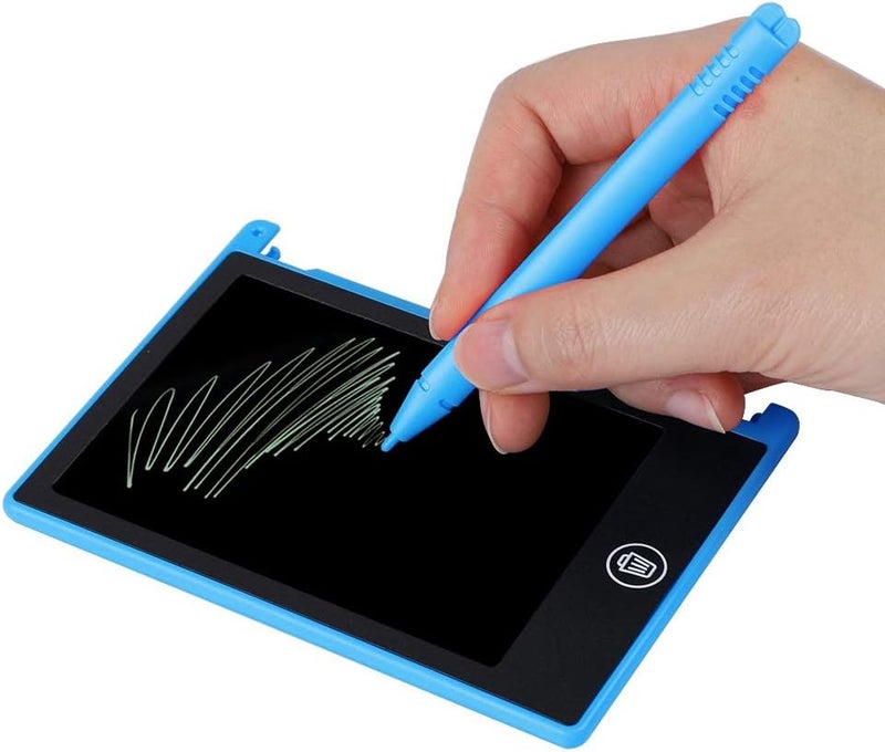 لوحة رسم LCD بحجم 4.5 بوصة للأطفال من DIYIER - جهاز لوحي للكتابة باللون الأزرق - Image 4