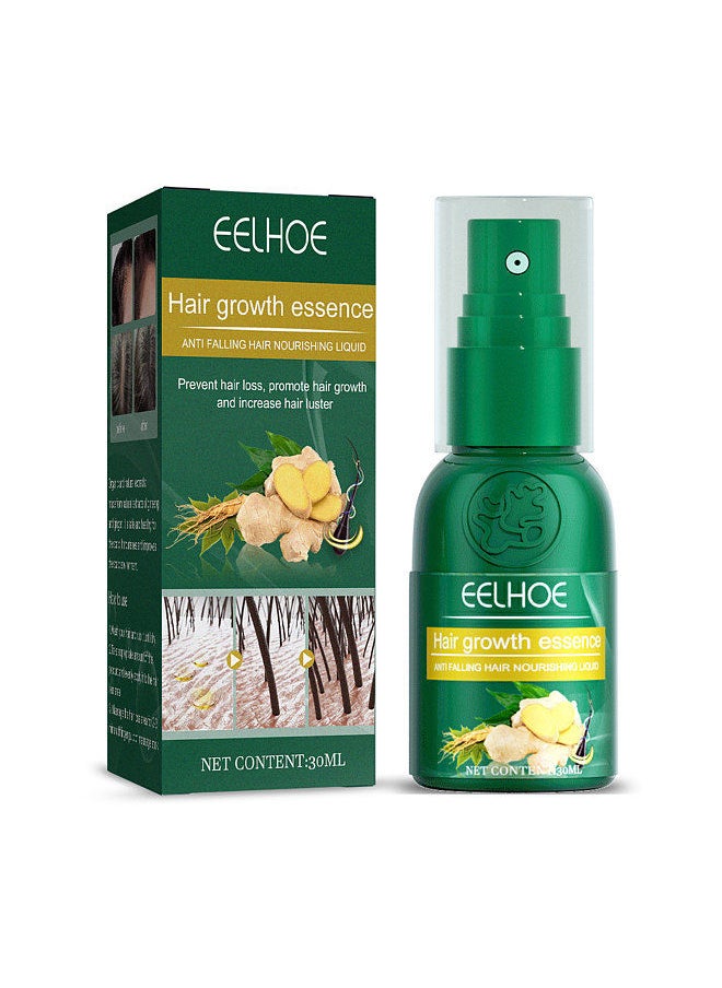 EELHOE - EELHOE Hair Growth Essence Liquids Oils Scalp Nutritious Repairs Hair Growth Hair Caring 30ml/Bottle - Image 1