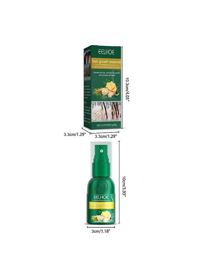 EELHOE - EELHOE Hair Growth Essence Liquids Oils Scalp Nutritious Repairs Hair Growth Hair Caring 30ml/Bottle - Image 1