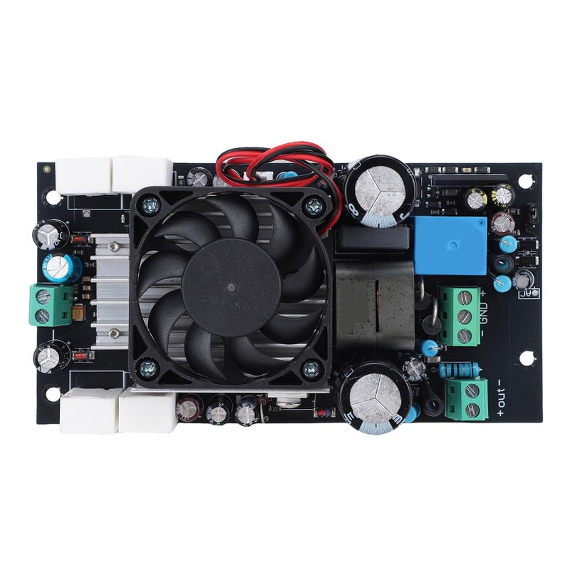 IRS2092S 1000W Class D Hifi Digital Amplifier Board With Cooling Fan And Premium Components - Image 2