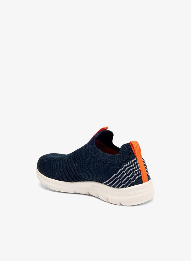 Dash Boys Textured Slip-On Lightweight Sports Shoes - Image 2