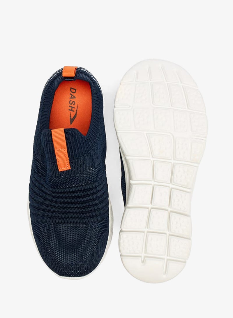 Dash Boys Textured Slip-On Lightweight Sports Shoes - Image 4