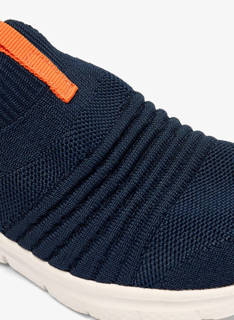 Dash Boys Textured Slip-On Lightweight Sports Shoes - Image 5