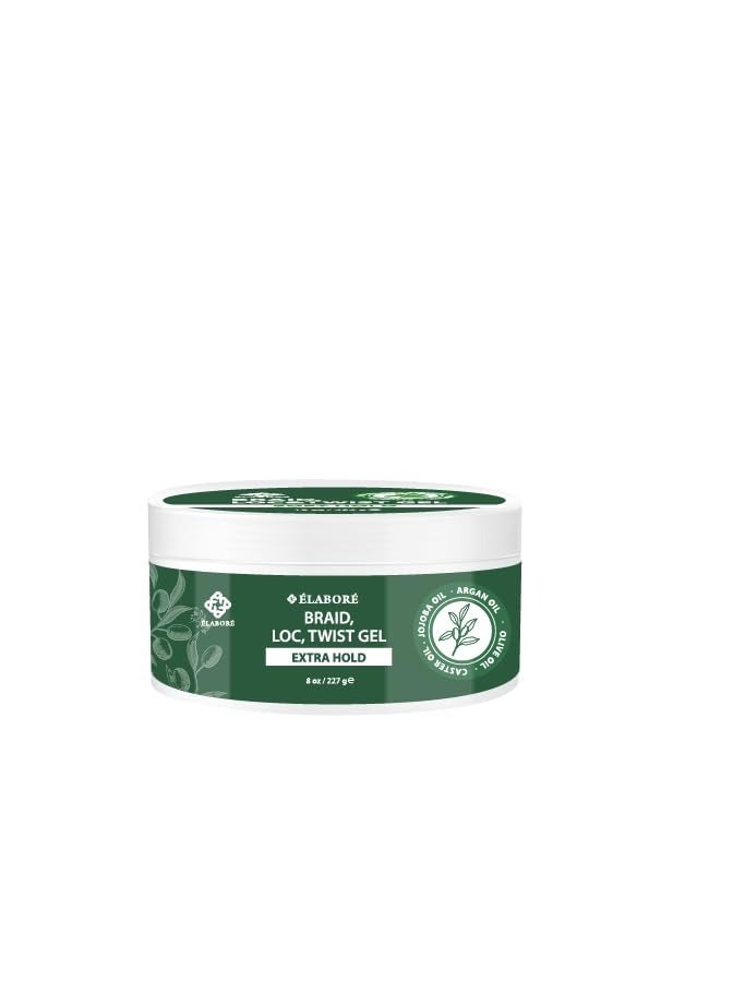 Elabore - Elabore Braid, Loc, Twist Gel_EXTRA HOLD 8 fl.oz/ 227g (1) - Image 1
