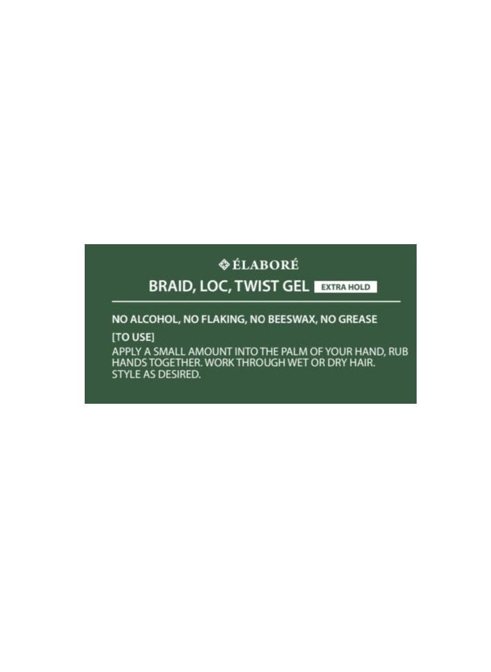 Elabore - Elabore Braid, Loc, Twist Gel_EXTRA HOLD 8 fl.oz/ 227g (1) - Image 1