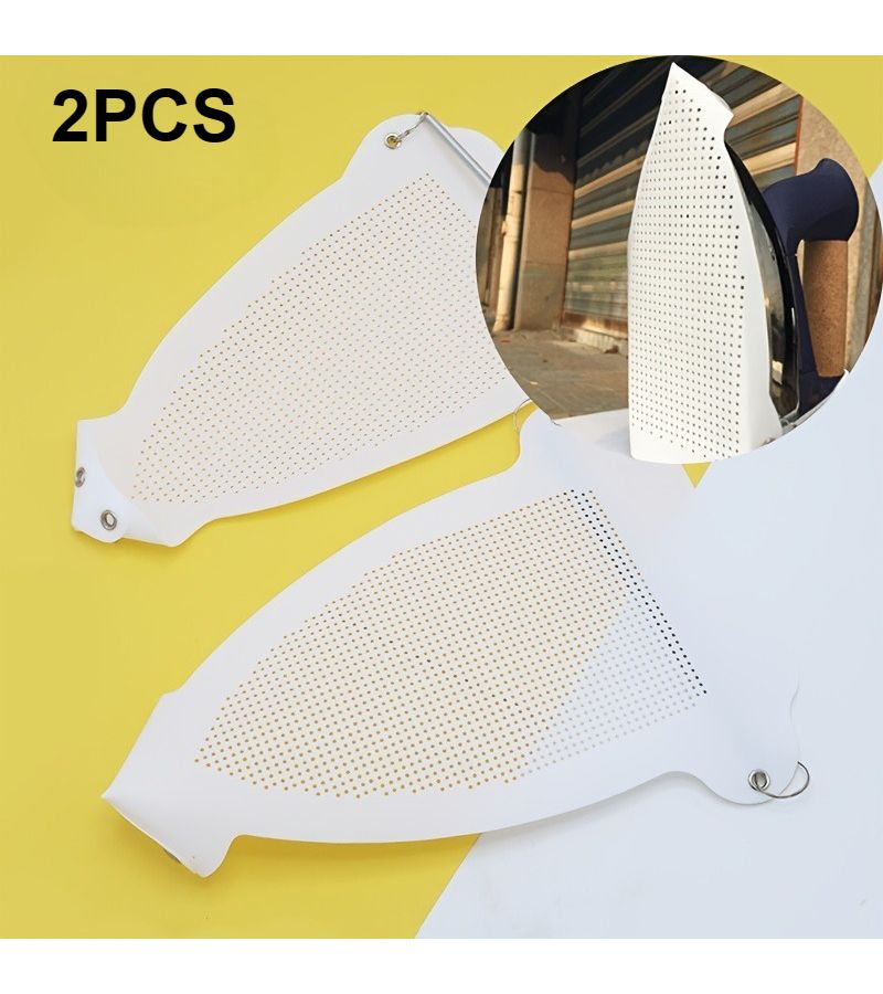 Premium Ironing Board Cover White 2pcs Heat Resistant Easy Install Noon - Image 1