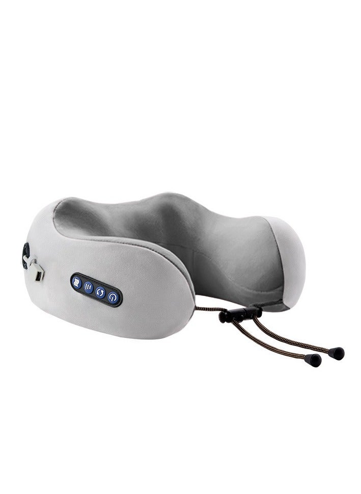 general Neck Massager Travel Pillow U-shaped memory foam neck pillow and electric massager are suitable for muscle, shoulder, cervical spine pain relief and stress
