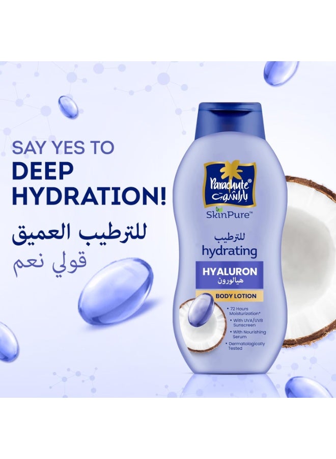 Parachute Hydrating Hyaluron Body Lotion 400ml - Image 3