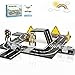 AFUNX Magnetic Tiles Road Expansion Set STEM Magnetic Building Blocks for Kids Ages 35 48 57 STEM Learning Toys Safe Durable Creative Construction Play Gift for Boys Girl - Image 2