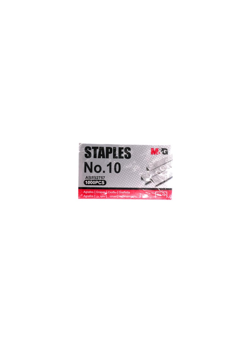 ام اند جي M&G 10# Staples 1000pcs/box, shrink package , pack of 10 pcs - Image 2