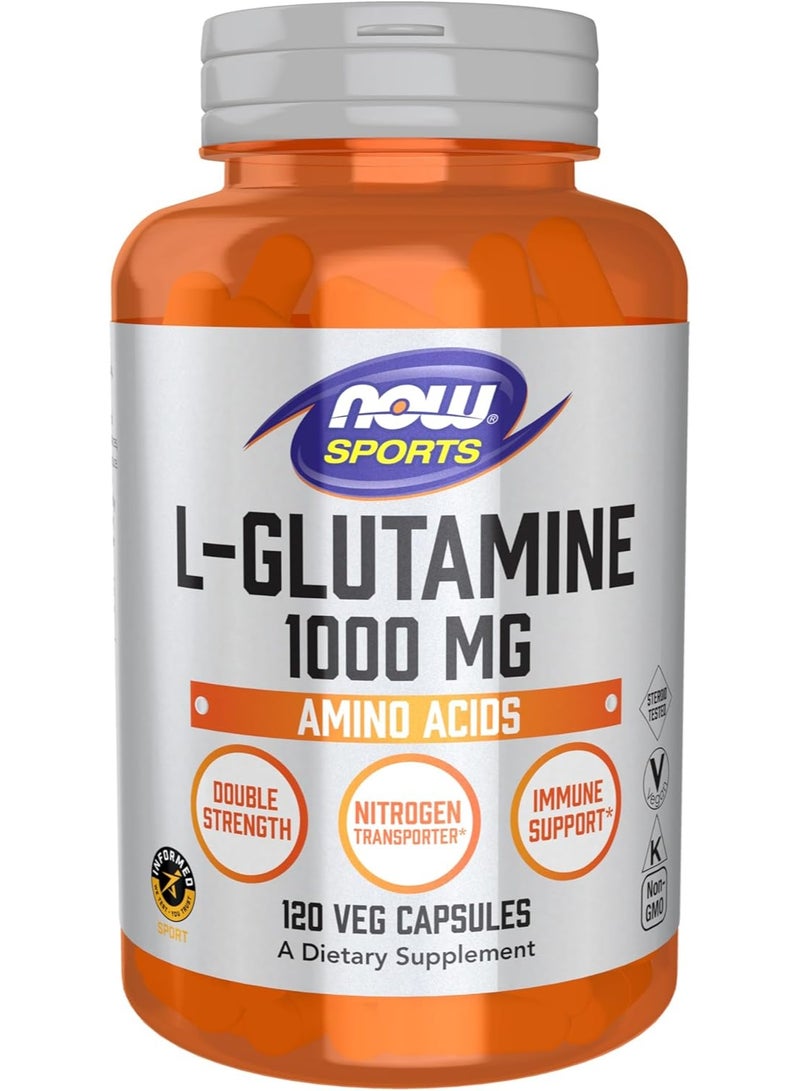 Sports L-Glutamine 1000mg 120 vcaps