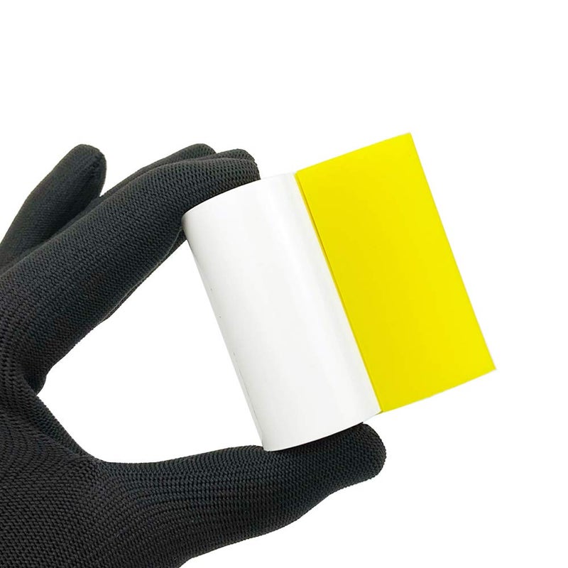 CARTINTS 2Inch Water Glass Wiper Water Blade Rubber Mini Squeegee Window Squeegee Side Mirror Squeegee for Household, Car Glass Cleaning - 4Pack - Image 5