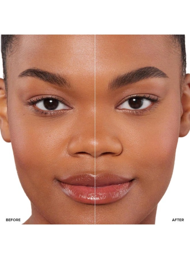 Full-Pigment Waterproof Eyebrow Pomade – Long-Lasting Smudge-Proof Caramel Brow Gel to Fill & Define Eyebrows with Matte Finish, Professional Brow Makeup - Image 3