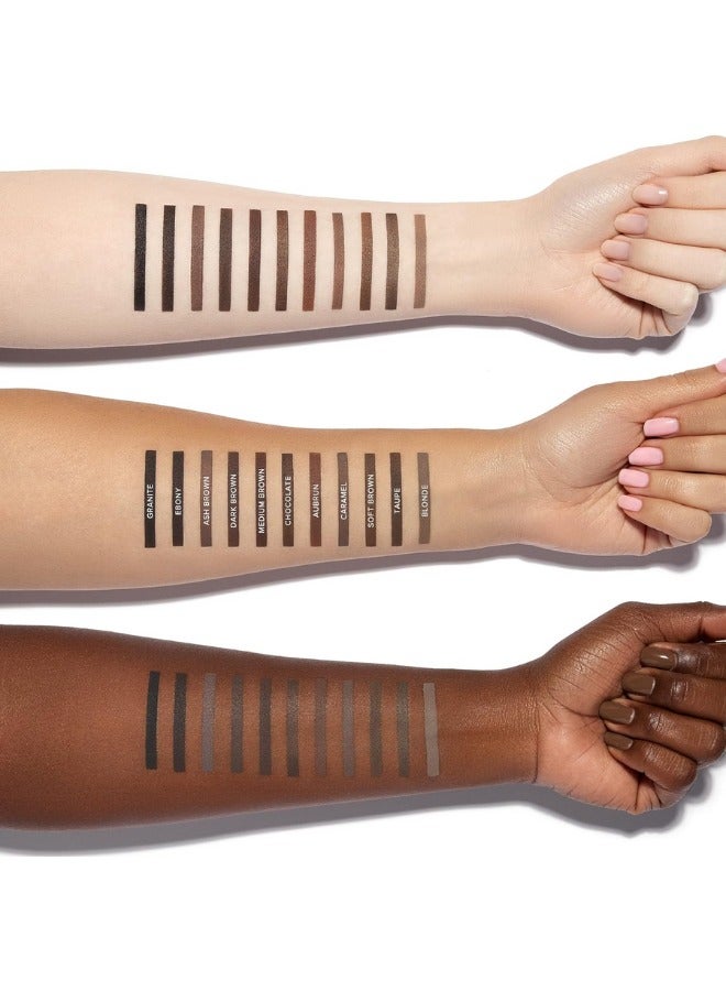 Full-Pigment Waterproof Eyebrow Pomade – Long-Lasting Smudge-Proof Caramel Brow Gel to Fill & Define Eyebrows with Matte Finish, Professional Brow Makeup - Image 4