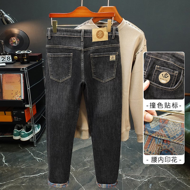 Unisex Classic Denim Jeans Loose Fit Daily Outdoor Wear - Image 5