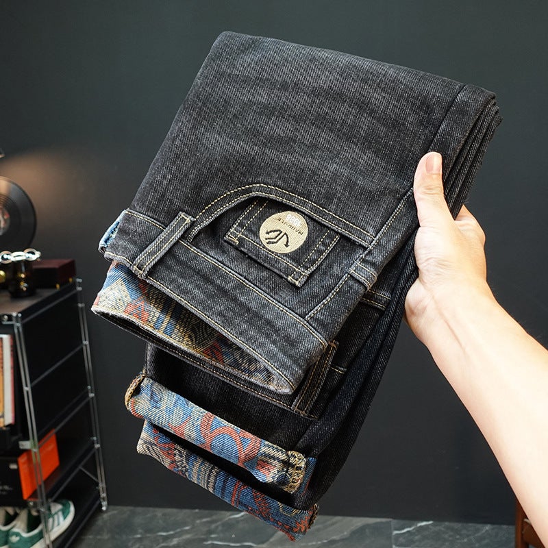 Unisex Classic Denim Jeans Loose Fit Daily Outdoor Wear - Image 4