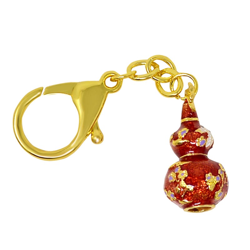 Fengshuibringluck Feng Shui Red Wu Lou With Joyous Crane Keychain Prevent Marriage Breakdown And Bring Harmony 10X1.8Cm/3.9X0.7In Fengshuibringluck 0 - Image 5